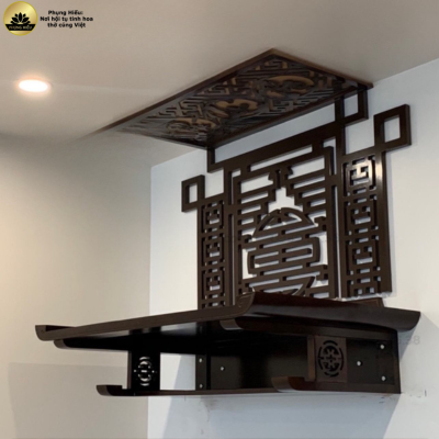 Bàn Thờ Treo Tường Loại To Mẫu TT01